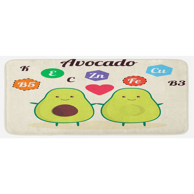 Tapis de cuisine Avocado