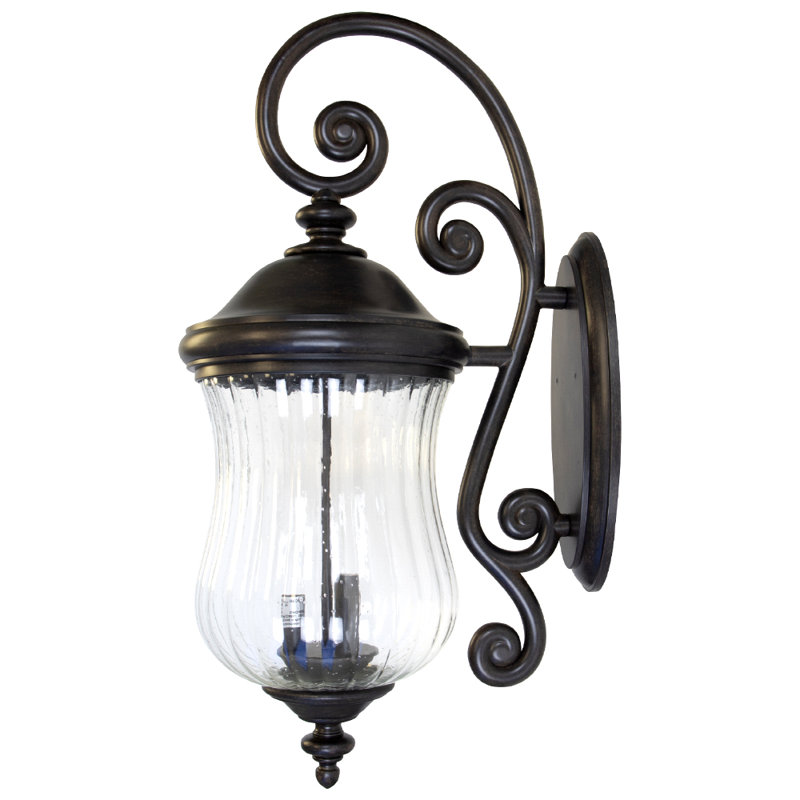 Lanterne murale d’extérieur 3 lumières Berwyck