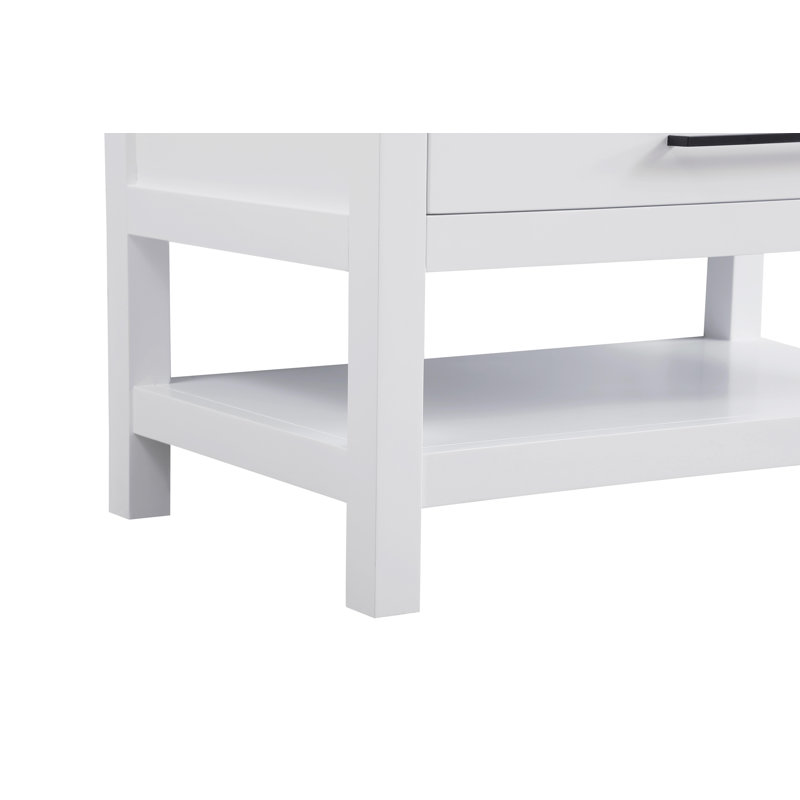 Meuble-lavabo simple 30 po_Moderne_VF60530, Blanc