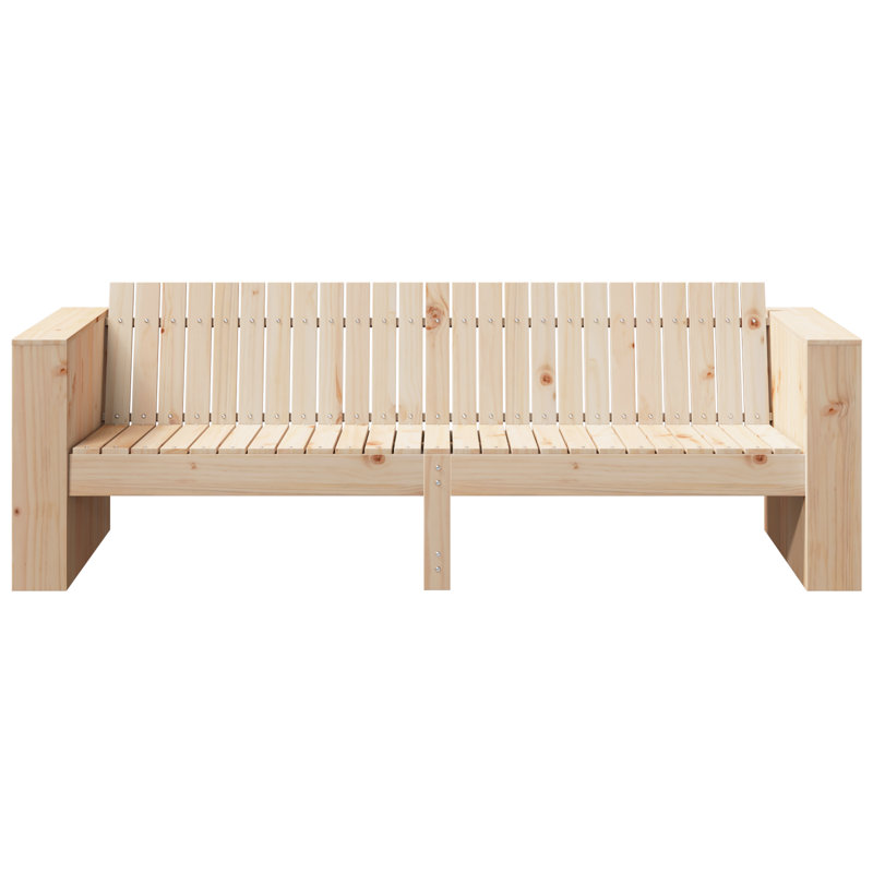 185.5cm Wide Patio Sofa, Beige