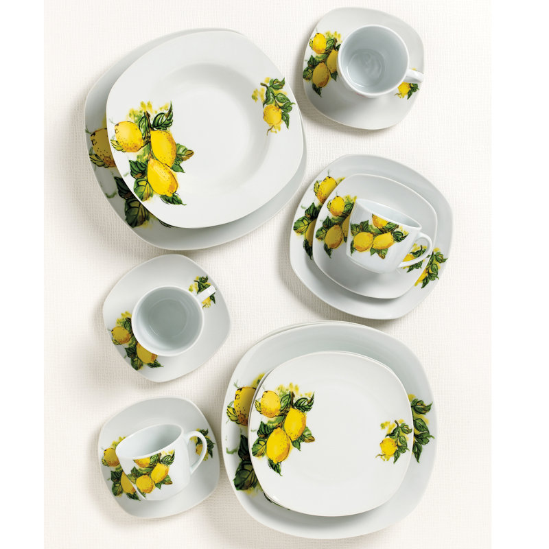 Piece Ceramic Dinnerware Set - Service for 4