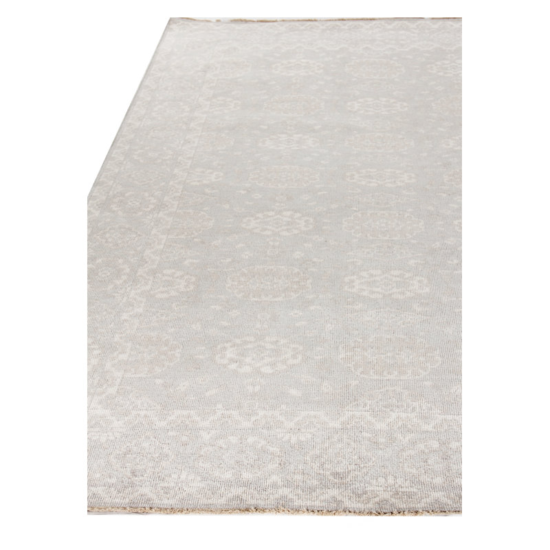 Hand Woven Wool Oriental Area Rug, Rectangle 4' x 6'