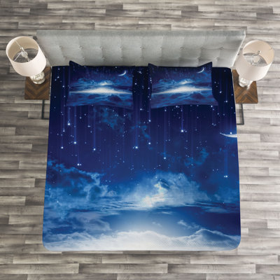 Fantasy Bedspread Set with Shams