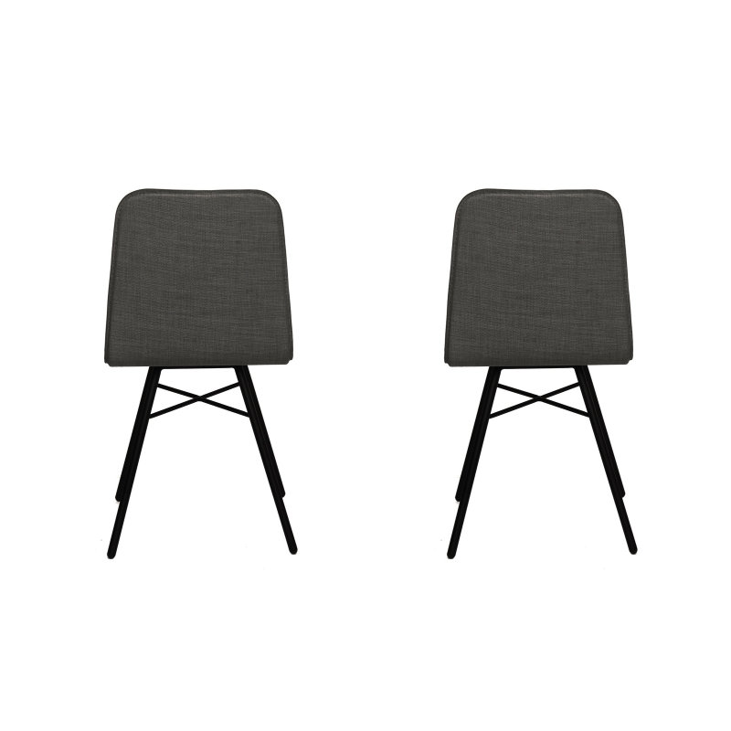 Chaise d'appoint Lolli, Noir