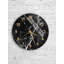 Horloge murale en verre trempé en marbre noir, horloge moderne, horloge Art déco-1808993948-1808993947