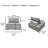 Chenille Sofa-165668704