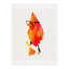 «Punk Bird» par Robert Farkas - impression d'art graphique-24022996