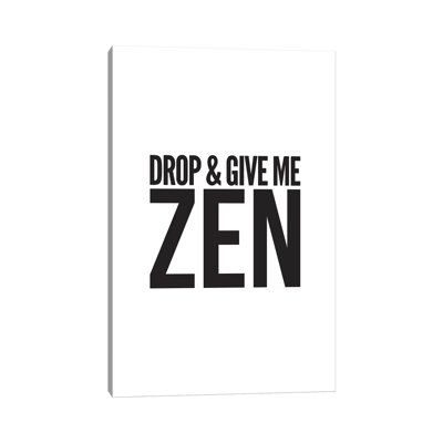 Zen - Wrapped Canvas Print