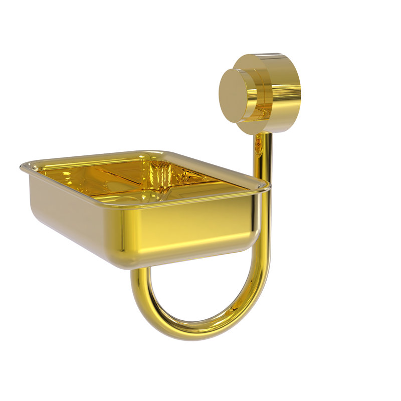 Venus Soap Dish, Polished Brass