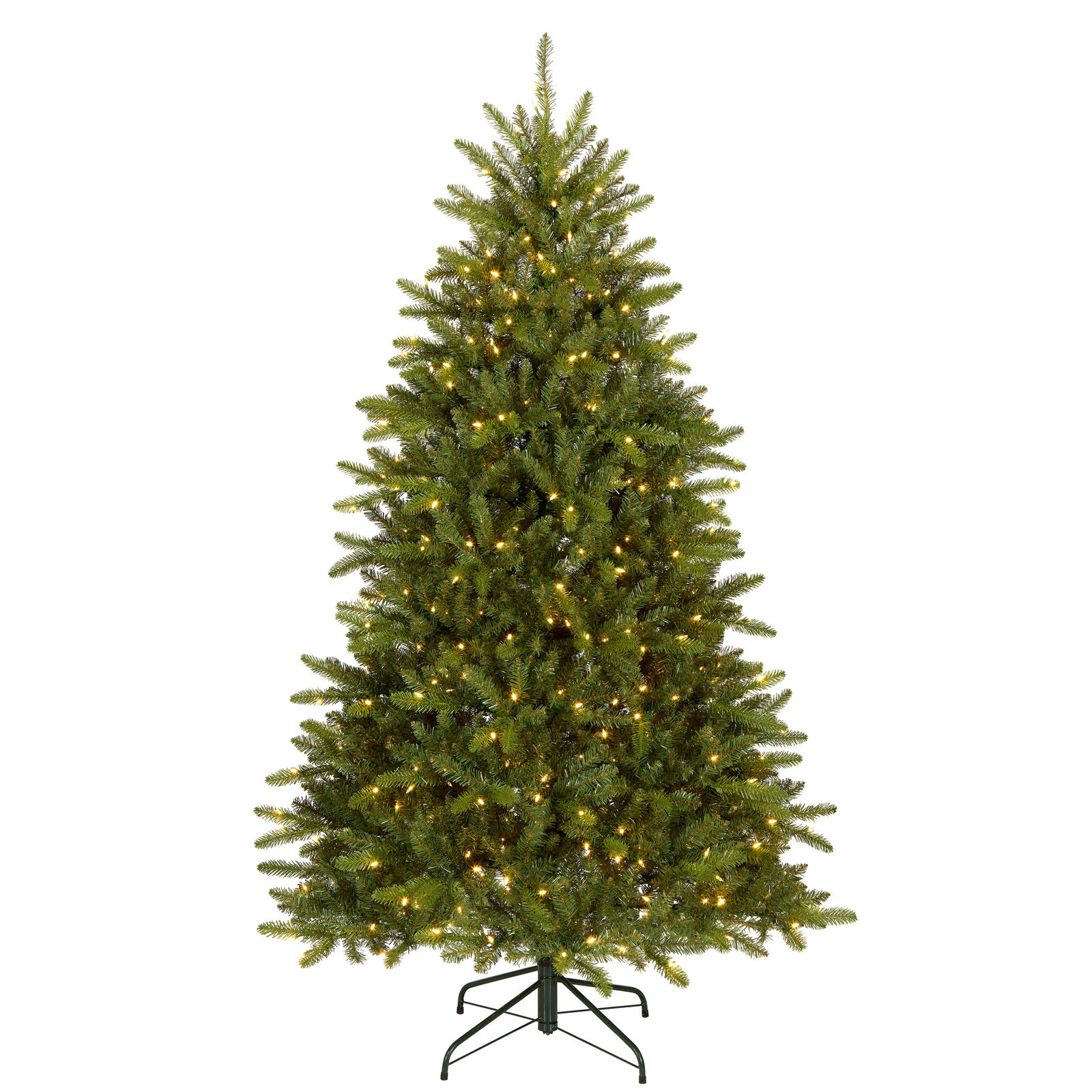 Reena Pre-Lit Fir Christmas Tree, 6'5"