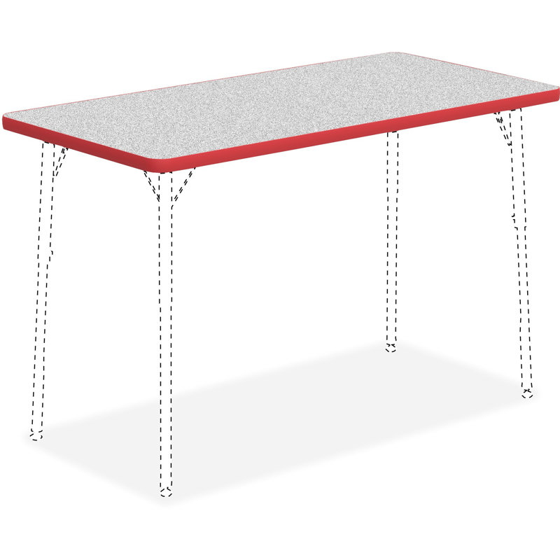 Plateau de table d’activité rectangulaire