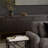 Encore Solid Mango Wood 3-Door Sideboard In Grey Oak Finish W/ Gold Metal Handle & Base