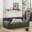 Canapé doux et confortable avec dossier et accoudoirs, adapté aux canapés rectangulaires modernes pour petits et moyens chiens-414680893-414680891