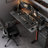 Gray Rectangular Sintered Stone Standing desk-1656739958