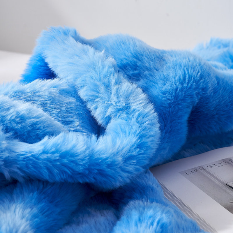 Snowball Chunky Bunny - Coma Inducer Blanket, Cloudy Day Blue, King