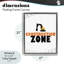 Cadre flottant minimal Construction Zone, design par Kim Allen-1791438505-1791438501