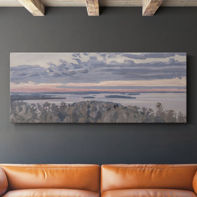 Série paysage - CMXLIV - Toile tendue avec châssis - Prêt à accrocher