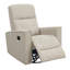 Fauteuil inclinable manuel pivotant standard de 33,07 po de large Wardell-636706745