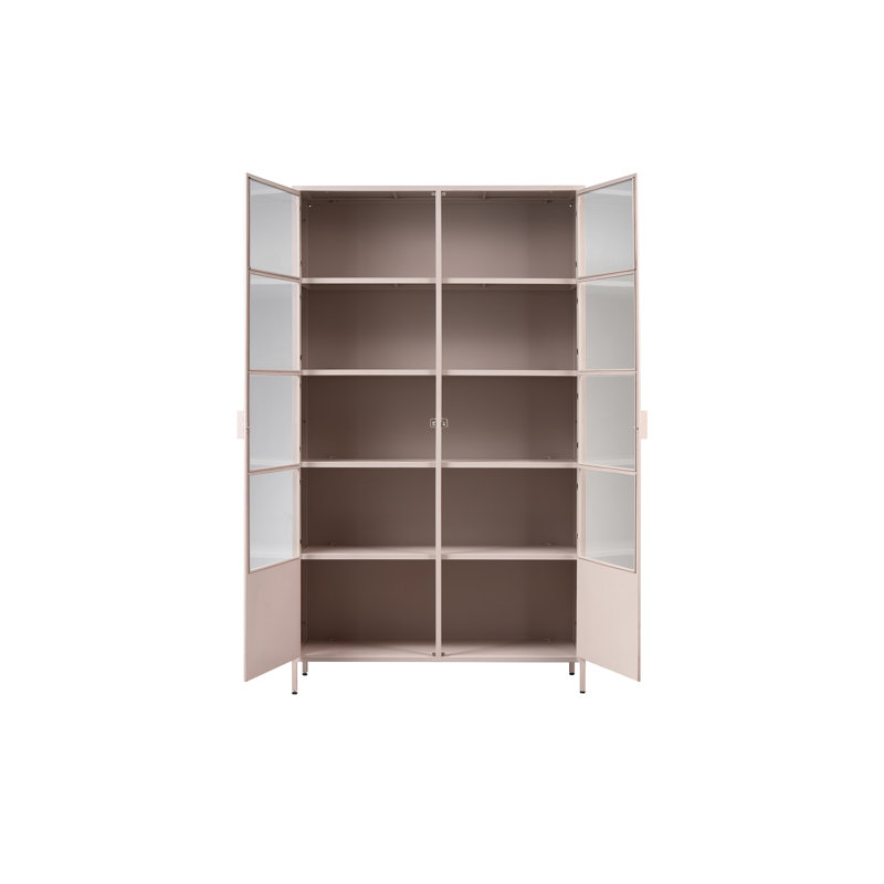 Ronja Display Cabinet, Soft Pink