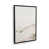 Satin Black Floater Framed