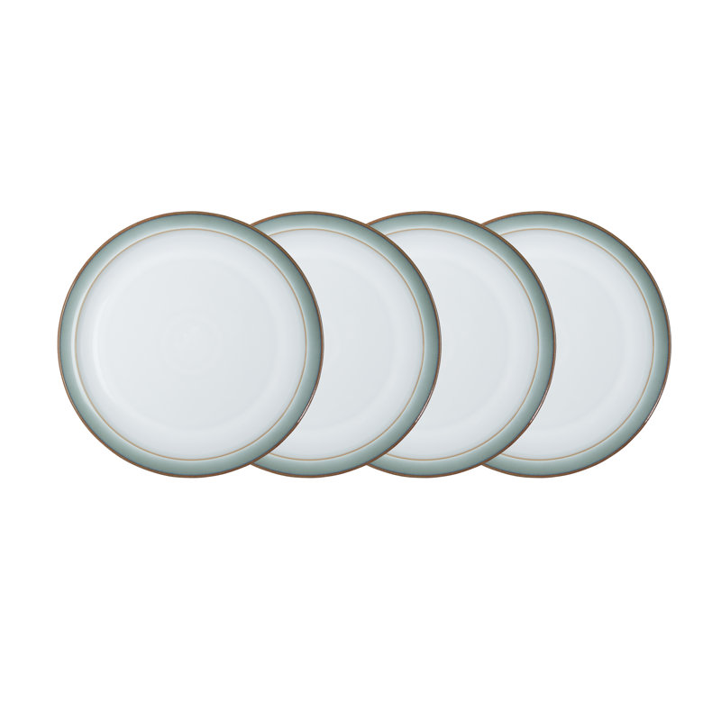RegencyGreen 4 Piece Dessert Plate Set