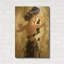 «Tango» par Alexander Gunin, art mural en métal doré, 24 po x 36 po-1745577668