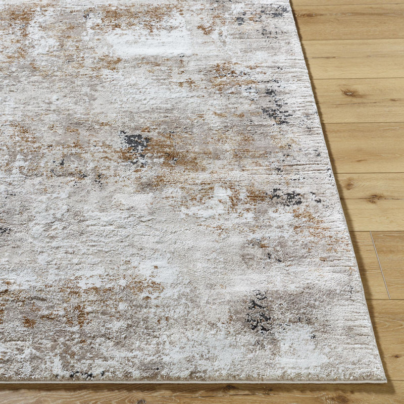Felicisima Modern Machine Woven Area Rug, Rectangle 5'3" x 7'