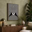 Patterned Silhouette Graphic Art - Wrapped Canvas-262577756-262577758