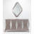 Engineered Wood Flat Wall Mirror