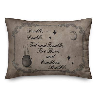 Double Double Trouble 1 Throw Pillow