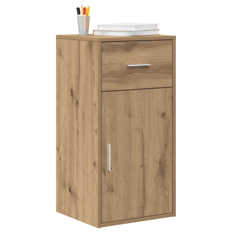 Sideboard 38 X 34.5 X 75 Cm Engineered Wood, Artisan Oak