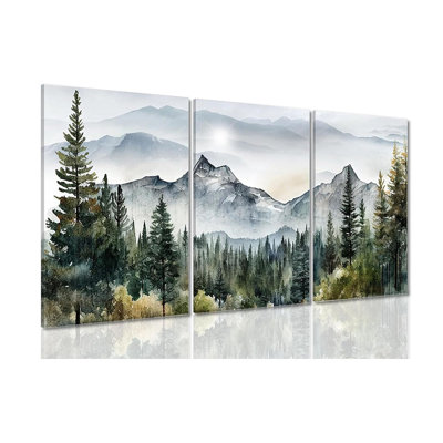 3 Piece Wrapped Canvas Print