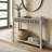Chul 43.3" Traditional Console Table With Curved Edge Top 43.3" Traditional Console Table With Open Shelf-1855846595