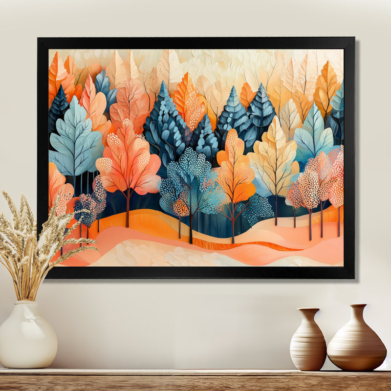Genesa - Landscapes Canvas Art Print, H 30 po x l 40 po, Reproduction encadrée d'une seule photo sans pass, Noir