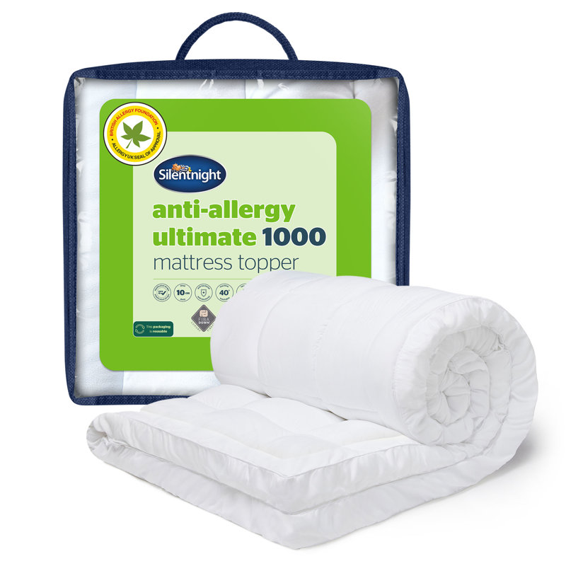 Silentnight Anti-Allergy Ultimate Mattress Topper 1000, Single (3')
