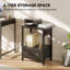 End Table with Built-In Outlets-528436643
