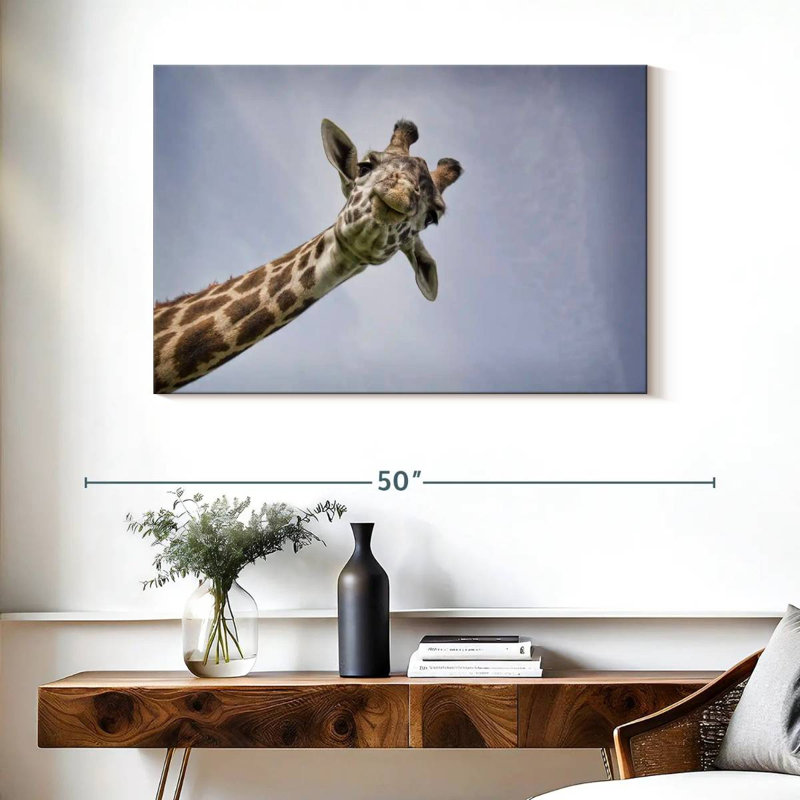 Brampt Giraffe Face, 26" H x 39" W