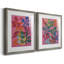 Vivid Stems III - ensemble de 2 reproductions d'art sur toile