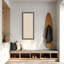  Tableau d'affichage encadré en tissu, lin naturel par Creative Bunch Studio-273968096