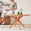 Table ronde en bois 47,2 po Crossroads-1725556394