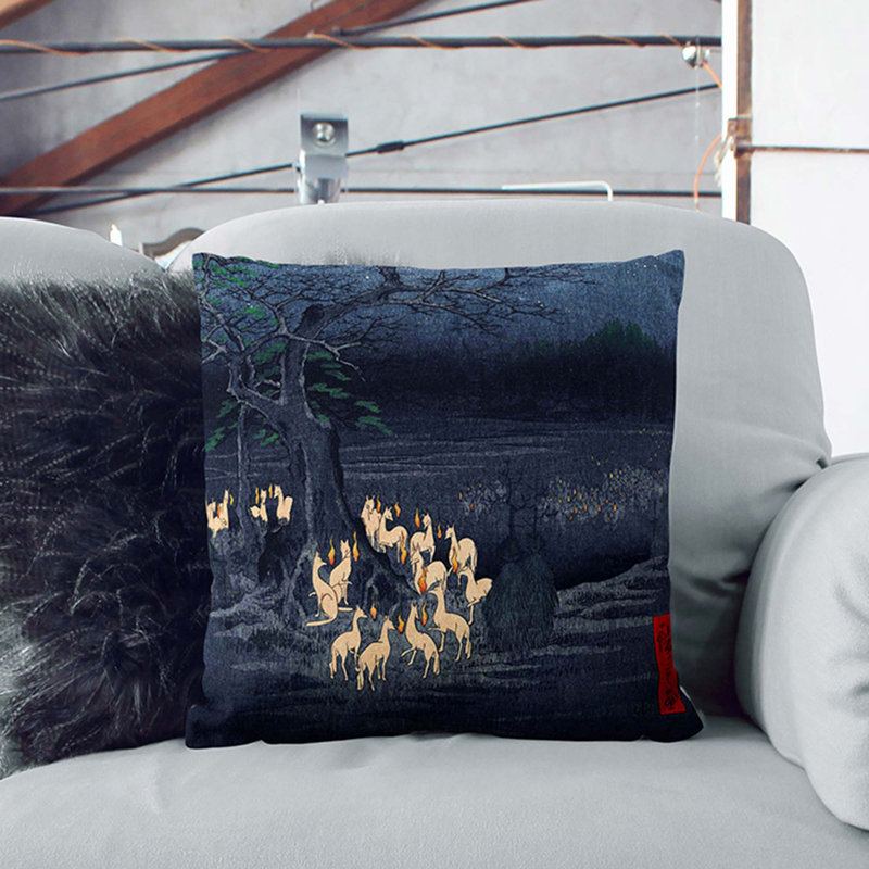 Square Throw Cushion, 55cm H x 55cm W x 20cm D