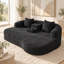 Upholstered 70.07 " Chenille Sofa-1494875235