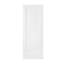 Panneau de porte à 1 panneau en bois massif lisse blanc apprêté-108584047