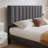 Modern Simple Colorful Upholstered Platform Bed Frame, Mattress Foundation With Wooden Slats, No Box Spring Required Frame For Solid Support-808048293-808048280