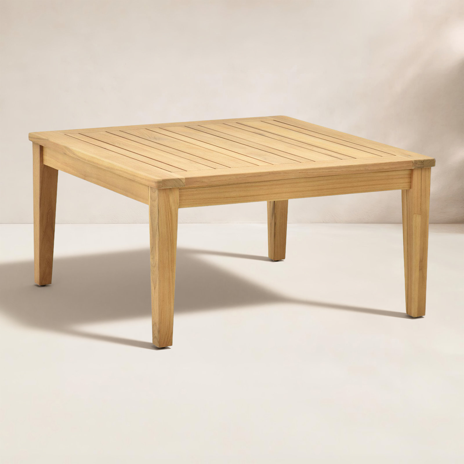 Rosanne 34" Teak Patio Table