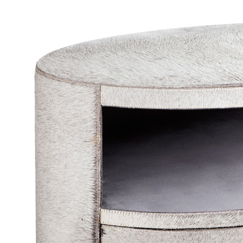 Julius End Table, Gray