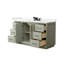Strada 60" Freestanding Single Bathroom Vanity with Cultured Marble Top-1710247697-1710247700