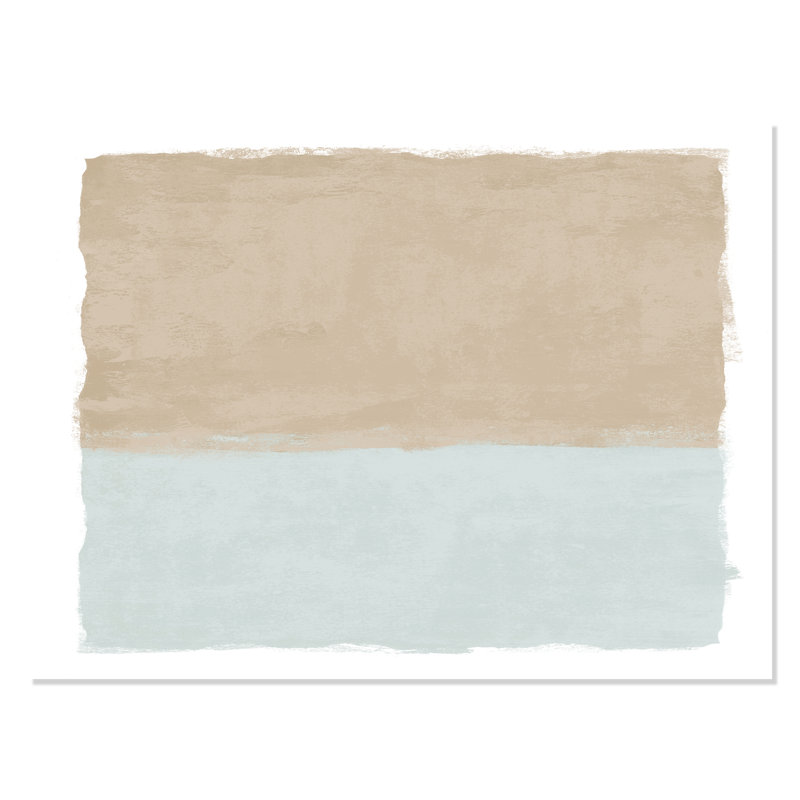 Sable et ciel II - reproduction de paysage par Natalie Carpentieri, L 40 po x H 30 po, Toile tendue, Ne s’applique pas