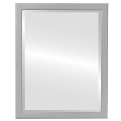 Midville Wood Flat Wall Mirror