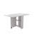 51.18 Inches Foldable Dining Table White
